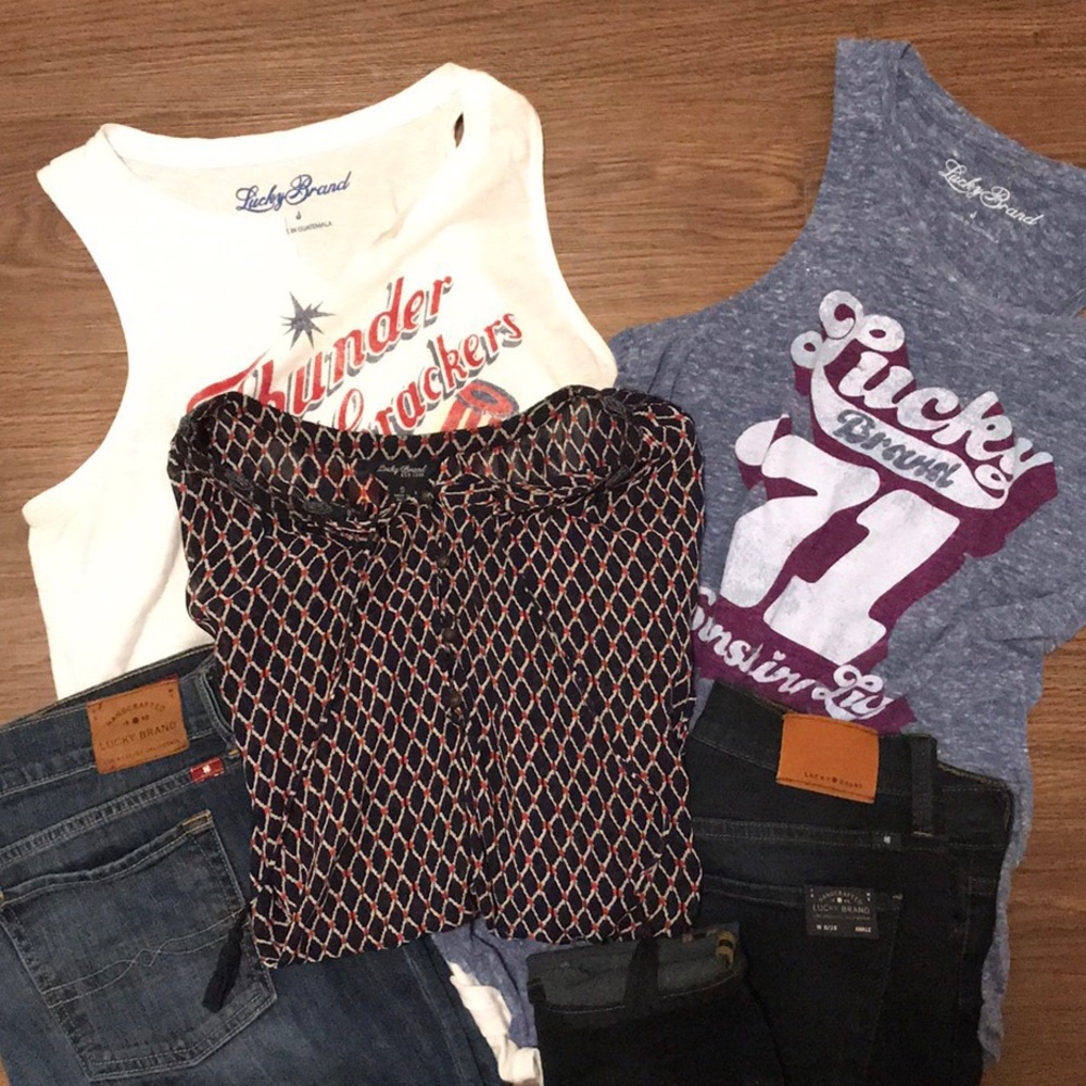 Lucky Brand Tanks